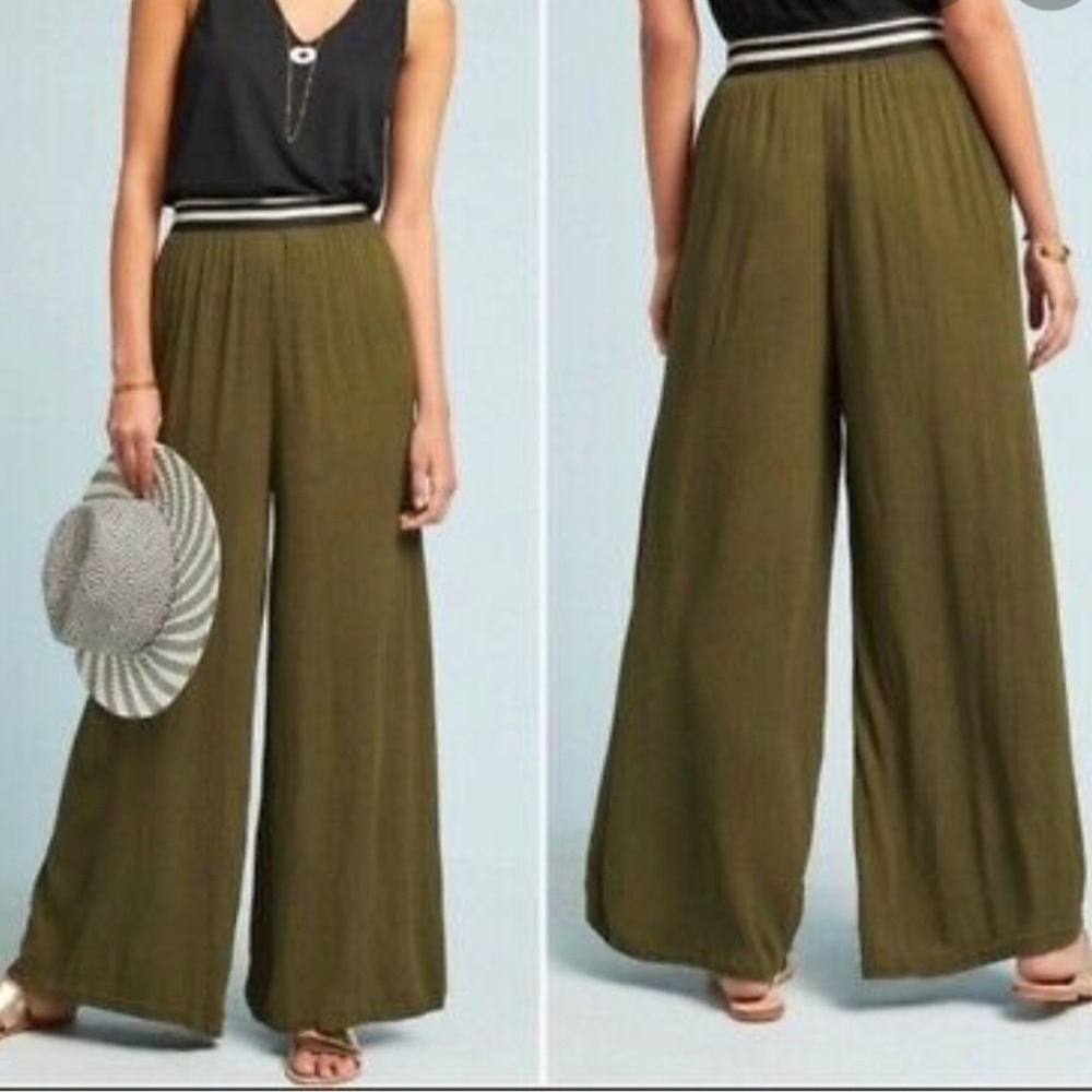 Dolan wide leg gauze pant